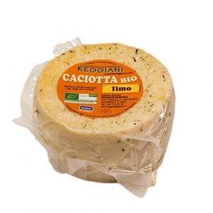 Organic Caciotta seasoned with thyme- online sale