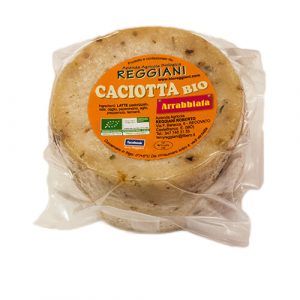 Organic matured Caciotta arrabbiata- Online Sale
