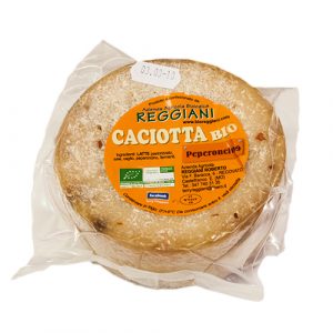 Organic Caciotta seasoned with chilli - Online Sale