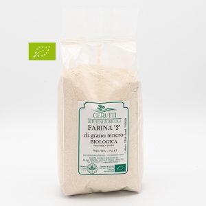 Organic type “2” wheat flour 1 kg – Online Sale