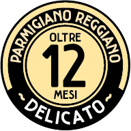 Delicato - Stagionatura Parmigiano Reggiano oltre i 12 mesi